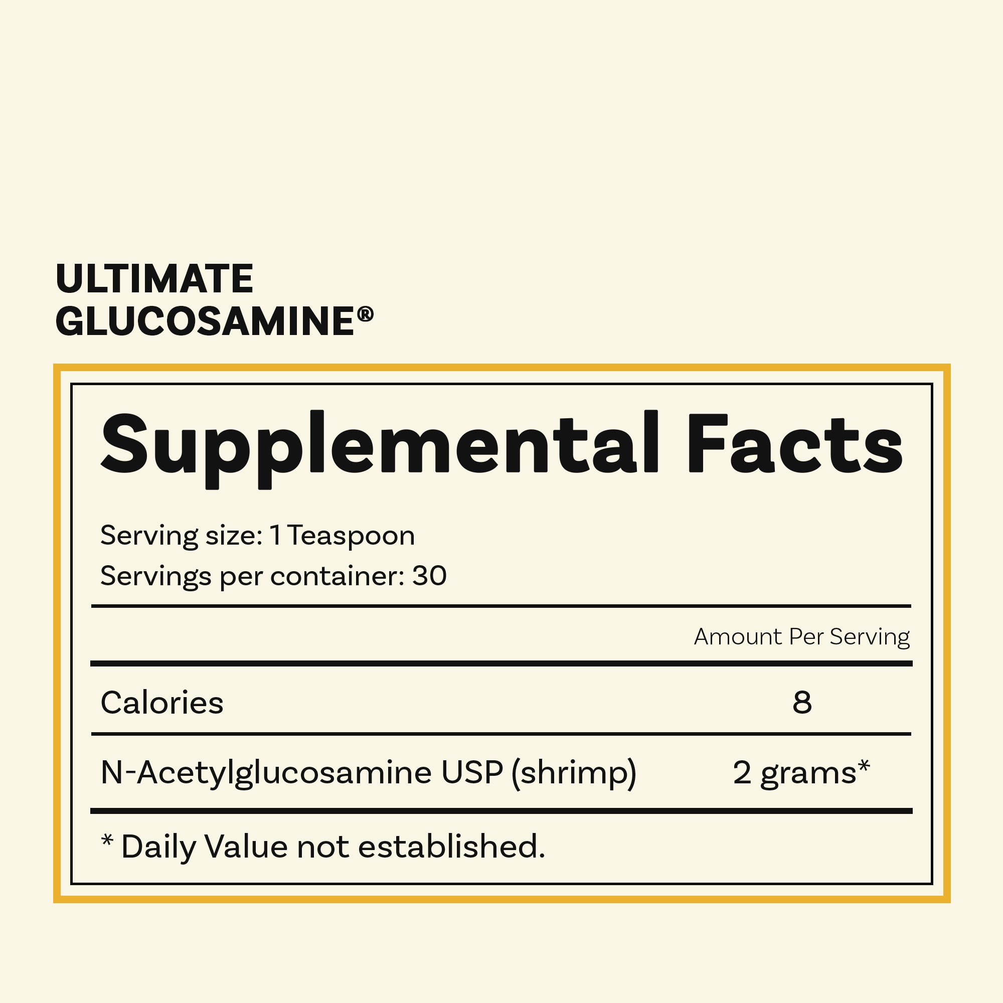 Ultimate Glucosamine®(Canada) - Wholesale
